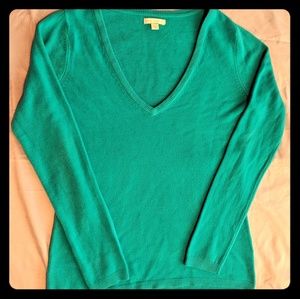 Teal sweater